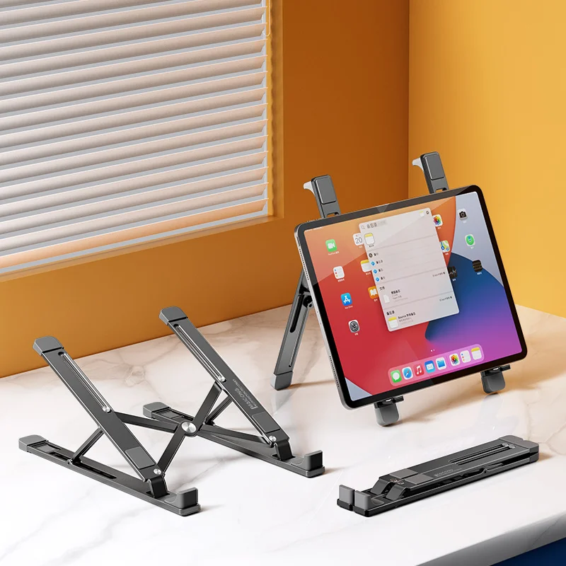 Горячая Распродажа от фабрики MC портативная мини-подставка для ноутбука из алюминиевого сплава Многофункциональная