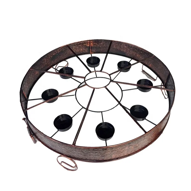 
18/8 Stainless steel 9 pcs dinner food plate sauce dish sets with rack serving for birthday/Christmas/holiday party restaurant 