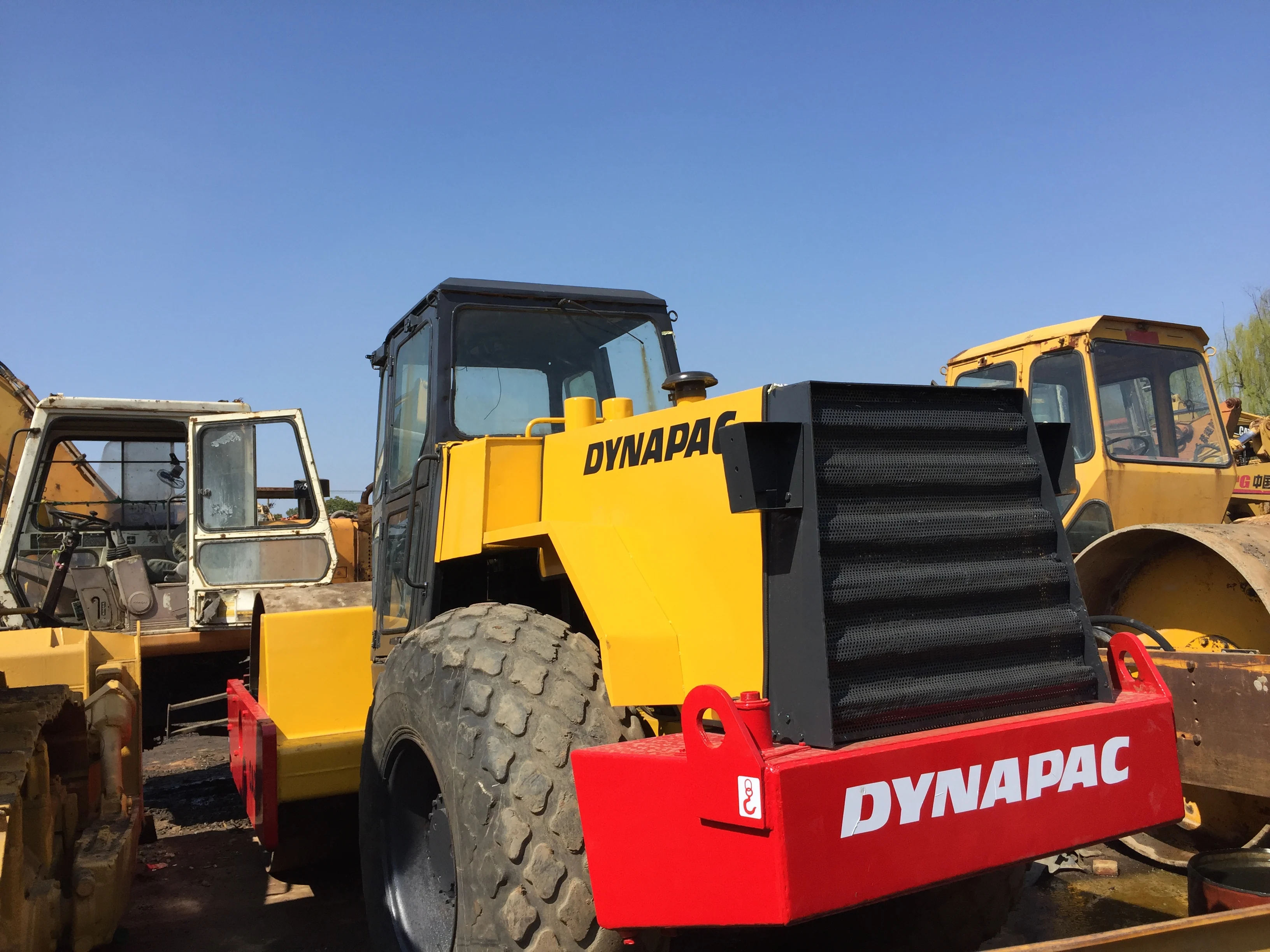  Шведский оригинальный покрасочный уплотнитель Dynapac CA 25D в продаже дорожный каток CA25D по низкой цене