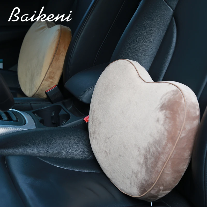 Bamboo charcoal core Lumbar Pillow Office School Chair Memory Foam Back Posture Pillow