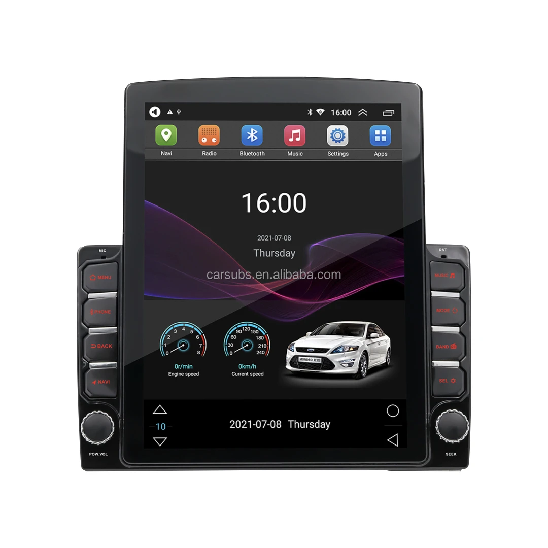 9.7 inch IPS Car DVD Player Android Big Touch Screen Car Music stereo Mp3 Mp5 Carplay GPS Car player