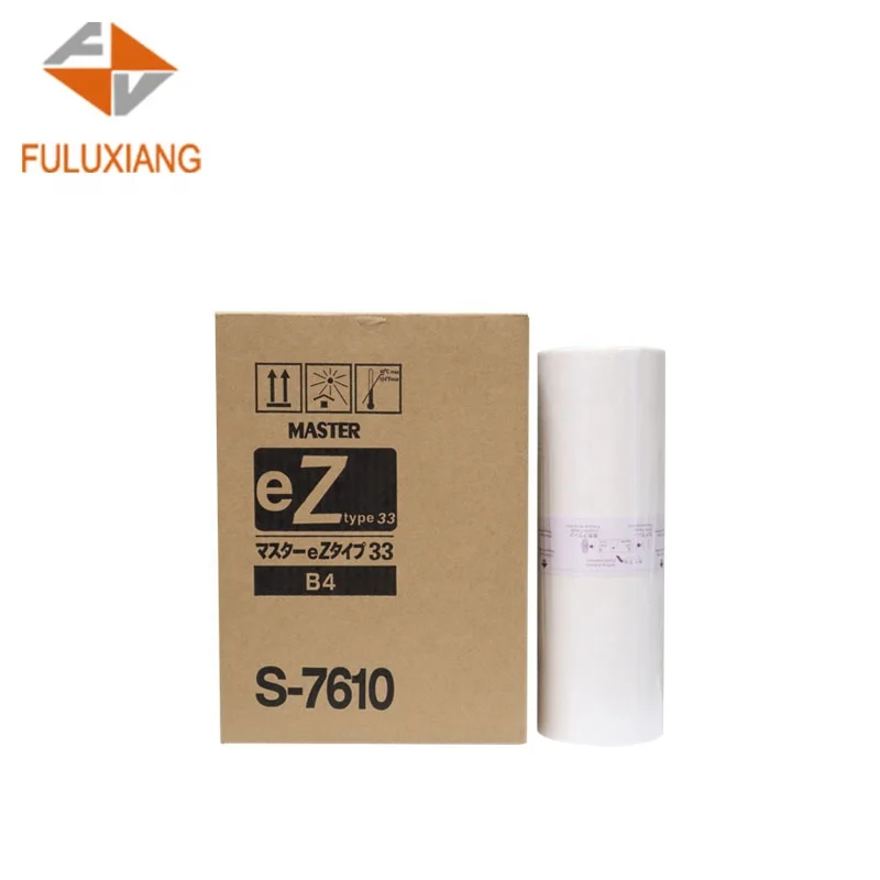 Fuluxiang Совместимость EZ B4 S-7610 мастер-рулон для рисо EZ2550 EZ2560 EZ2590 2550 цифровой дубликатор duplo и принтер