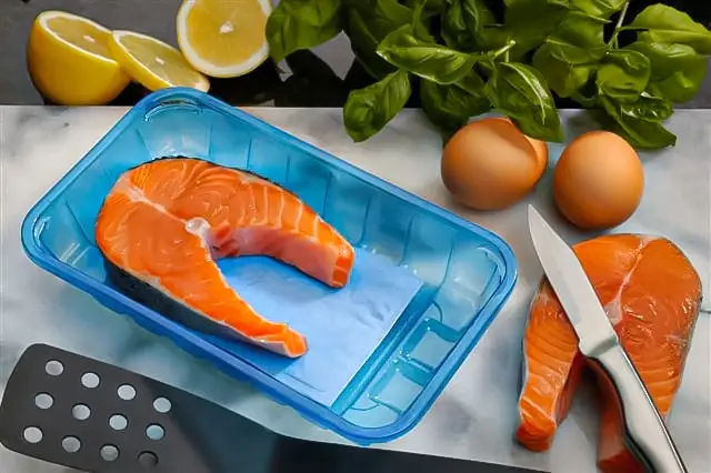 Customized Logo Fish Poultry Pad Disposable Blood Soaker High Quality Meat Super Polymer Absorbent Pad For Meat