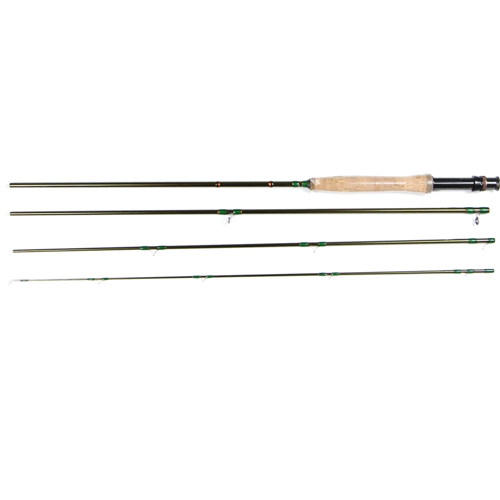 Medium-Fast Action Premier Fly Rod Sword Graphite Fly Fishing Rod 4 Piece Cruiser Travel Fly Fishing Rod