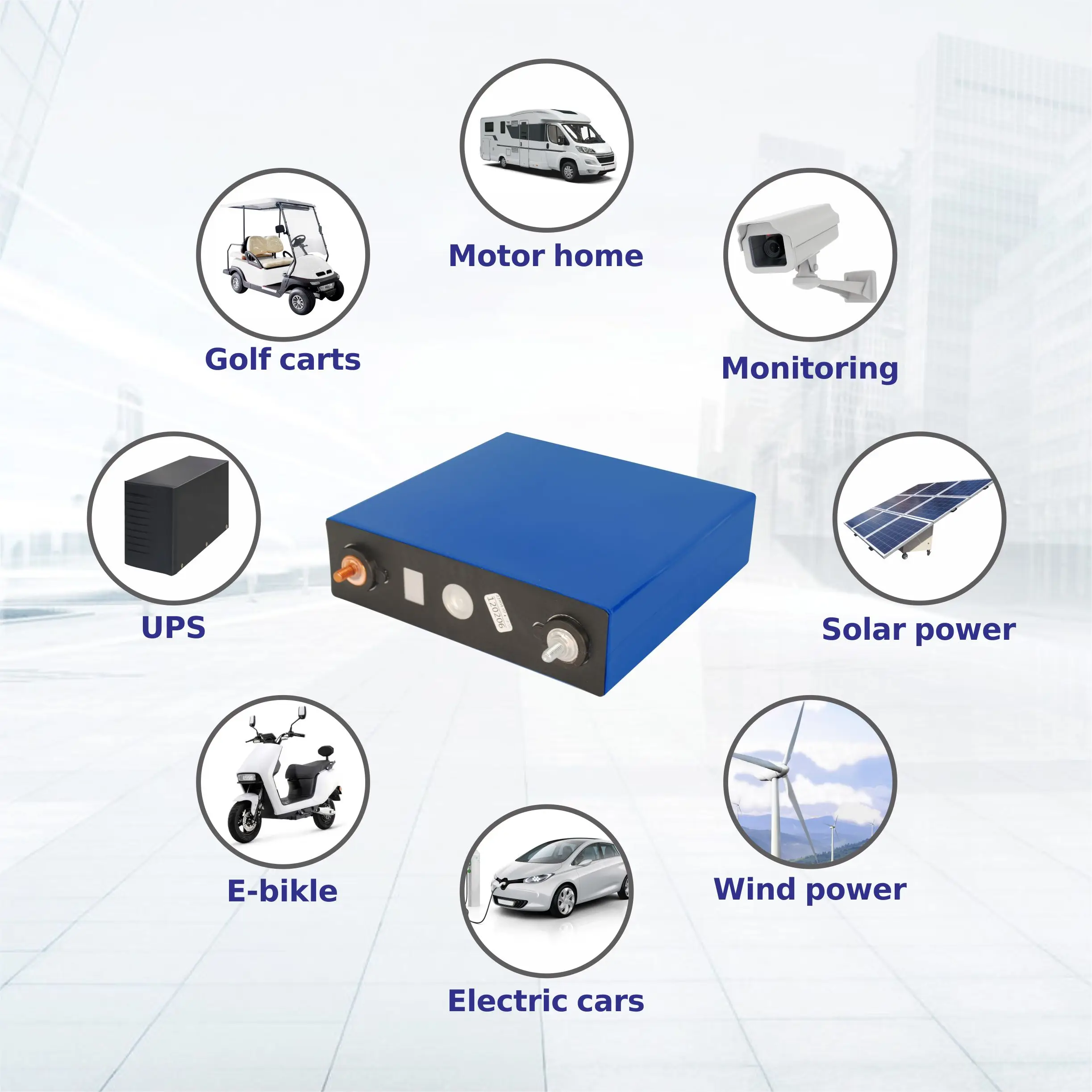 Lithium Ion Battery 4 Pieces Lifepo4 3.2v 100ah 120ah 200ah 280ah 300ah 320ah Lifepo4 Battery Lithium Ion Batteries Lifepo4 Bat