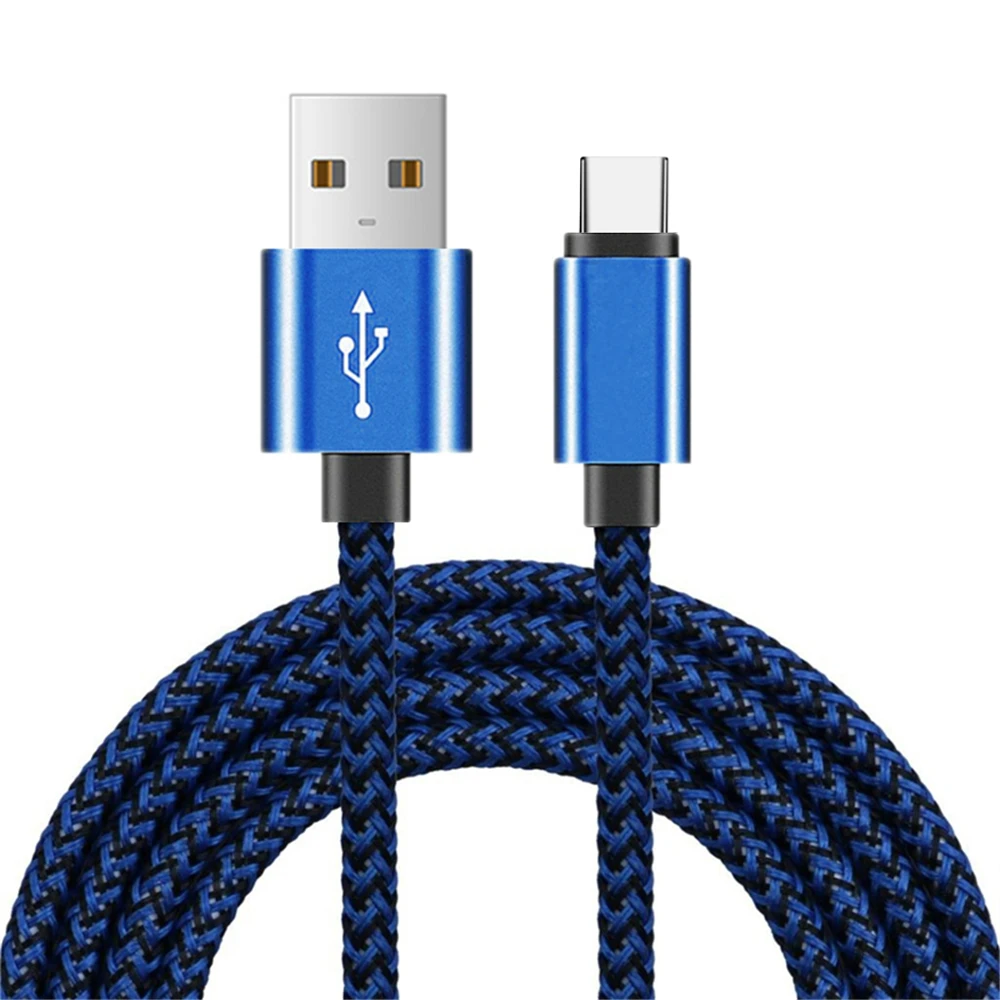 Пользовательский нейлоновый плетеный кабель 100 Вт USB 3 1 Gen2 Type C