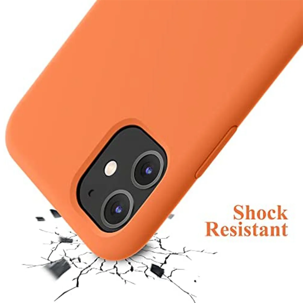 In Stock Silicone Cover Phone Case for iPhone 11 12 13 14 Pro Max Cases