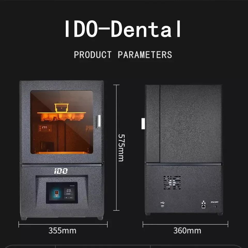 YOUSU 4k 405nm 3d printer 6.6 inch 3d resin LCD printer for dental mold/  teeth casting / Gingiva 3d LCD printer
