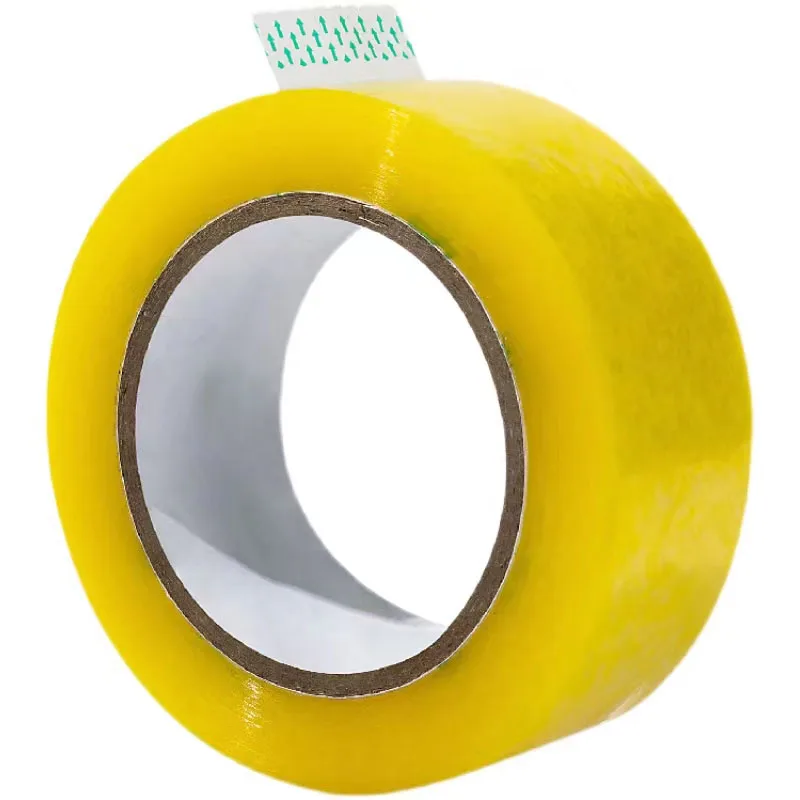 Packing Tape Custom Logo Large Roll High Adhesive Sealing Box Transparent Express Package Transparent Clear Sealing Tape