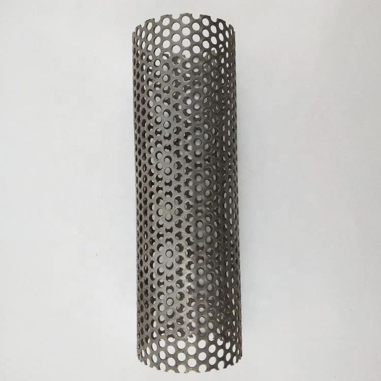Gr1 titanium porous filter tube 20 30 40 50 100 micron strainer filter