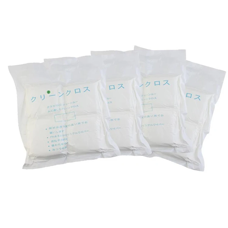 Hot Sale Non-dust Cleaning Cloth White Lint Free Cleanroom Esd Antistatic for Mobile Phone Lcd Screen Clean Room Wipers
