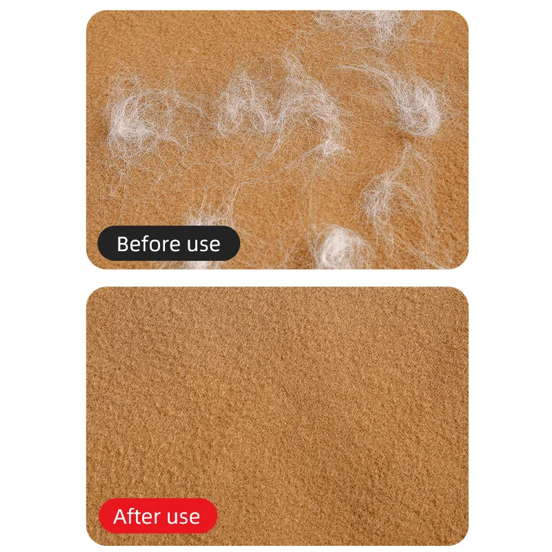 Bear Shape Manual Lint Sticking  PP Handle Hair Removal Device for Pet Hair Cleaning Material for Cloth Usage