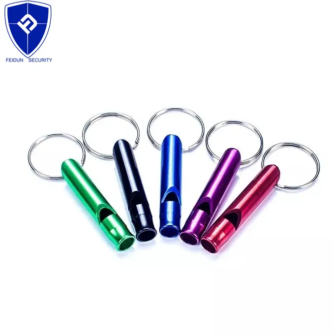 Outdoor Self defense Referee Whistle Keychain For Sale