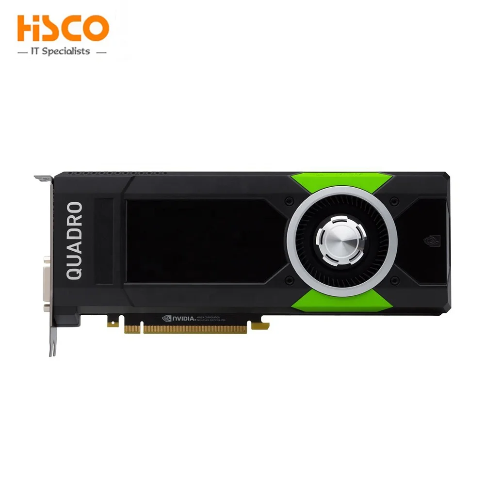 Для NVIDIA Квадро P5000 VCQP5000-PB 16GB 256-bit GDDR5X PCI Express 3 0x16 во весь рост видеокарта установки