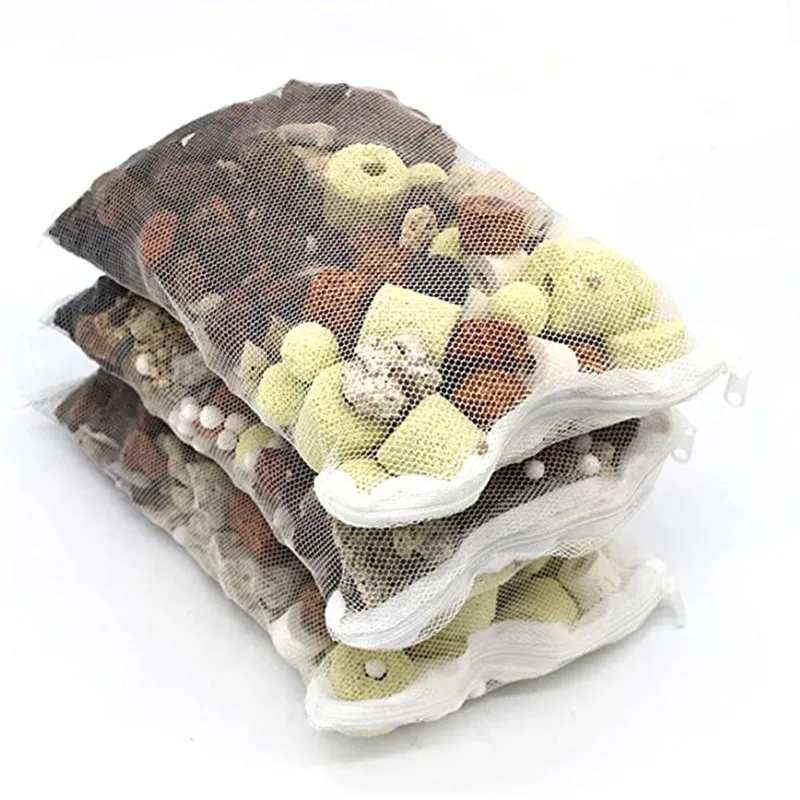 Hot Sale 12 in 1 Aquarium Filter Media  Ceramic Bio Balls Bio Filter Media Bio Ceramic Rings Bio Media for Aquarium Filter