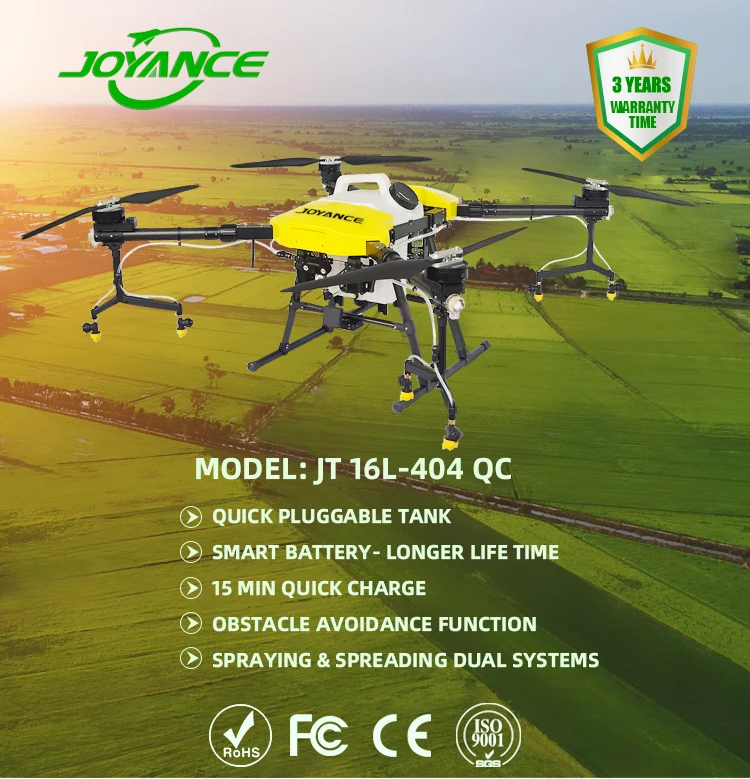 Factory cost-efficient price16L 20L 30L payload agriculture drone Farming Electrical pulverizador agricola