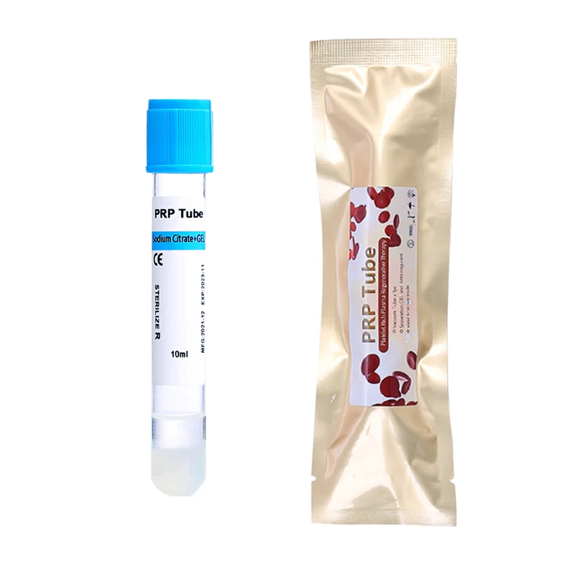 Оптовая цена вакуумная трубка для сбора крови prp tube acd gel biotin ha 10 мл пистолета инъекций