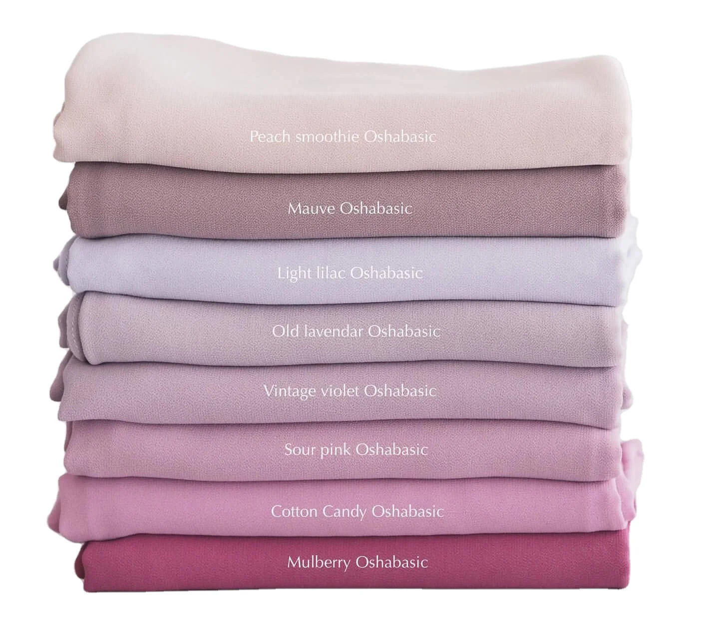 P.Healthy New Design Plain Chiffon Hijab Popular Stretchy Scarf for Women and Girls Fall Shawls