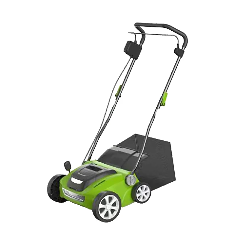 Hantechn 2*20 В 3 в 1 аэратор газон Электрический детонатор ходить за скарификатор для газонов