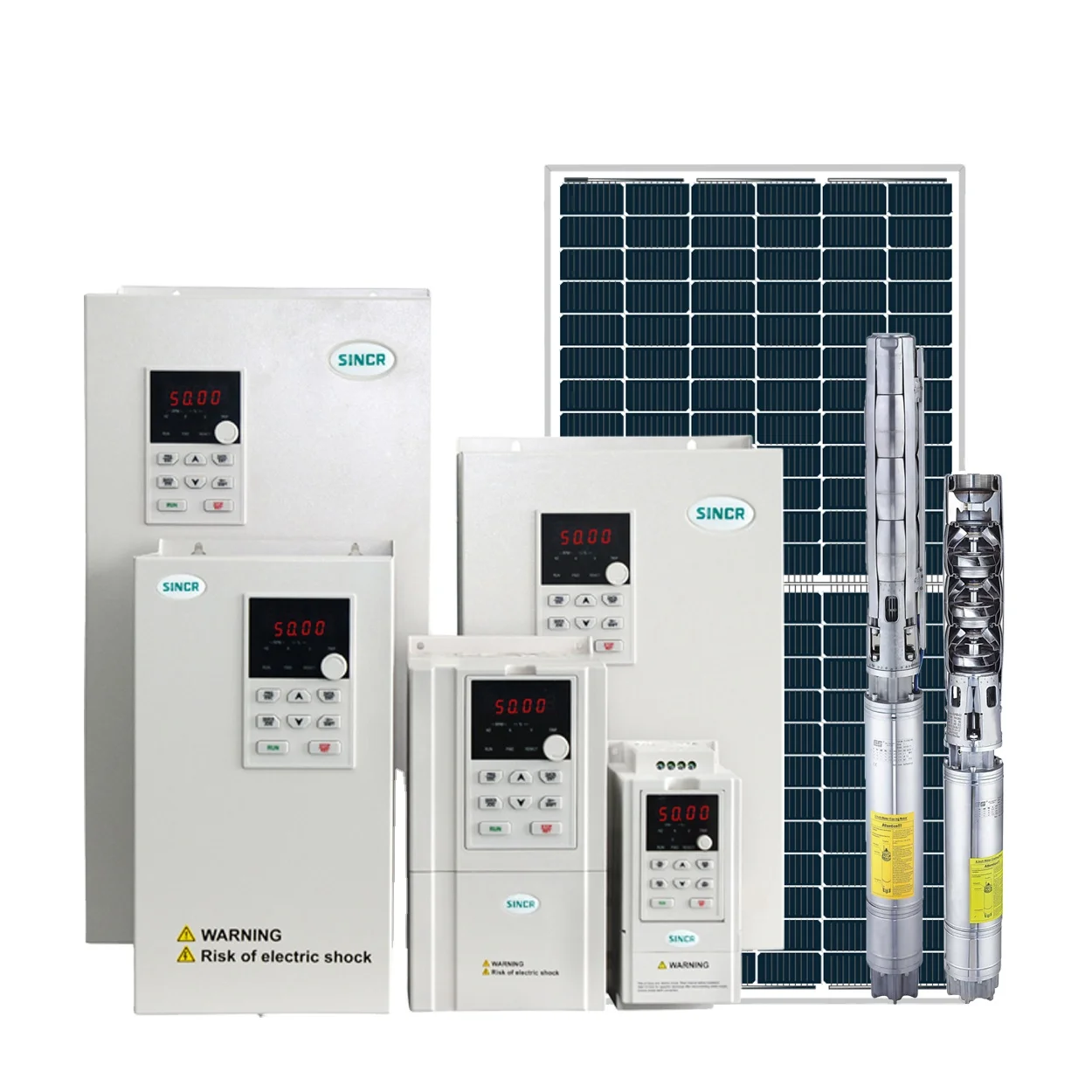 3hp submersible pump motor pump water irrigation machine solar powered pump