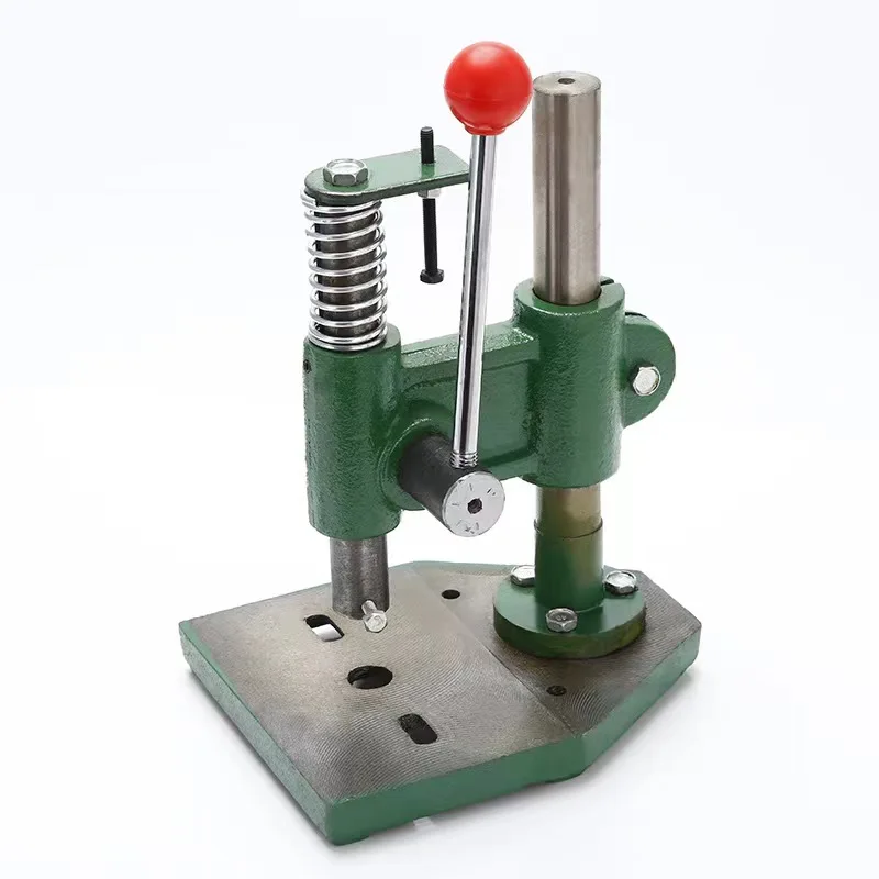 Small Manual Hand Press Plate Punch Machine Desktop Punching Machine