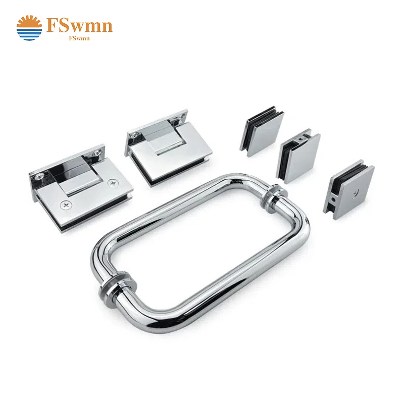 Custom Stainless Steel Bathroom Sliding Door Tube Handle Frameless Shower Door Pull Handle