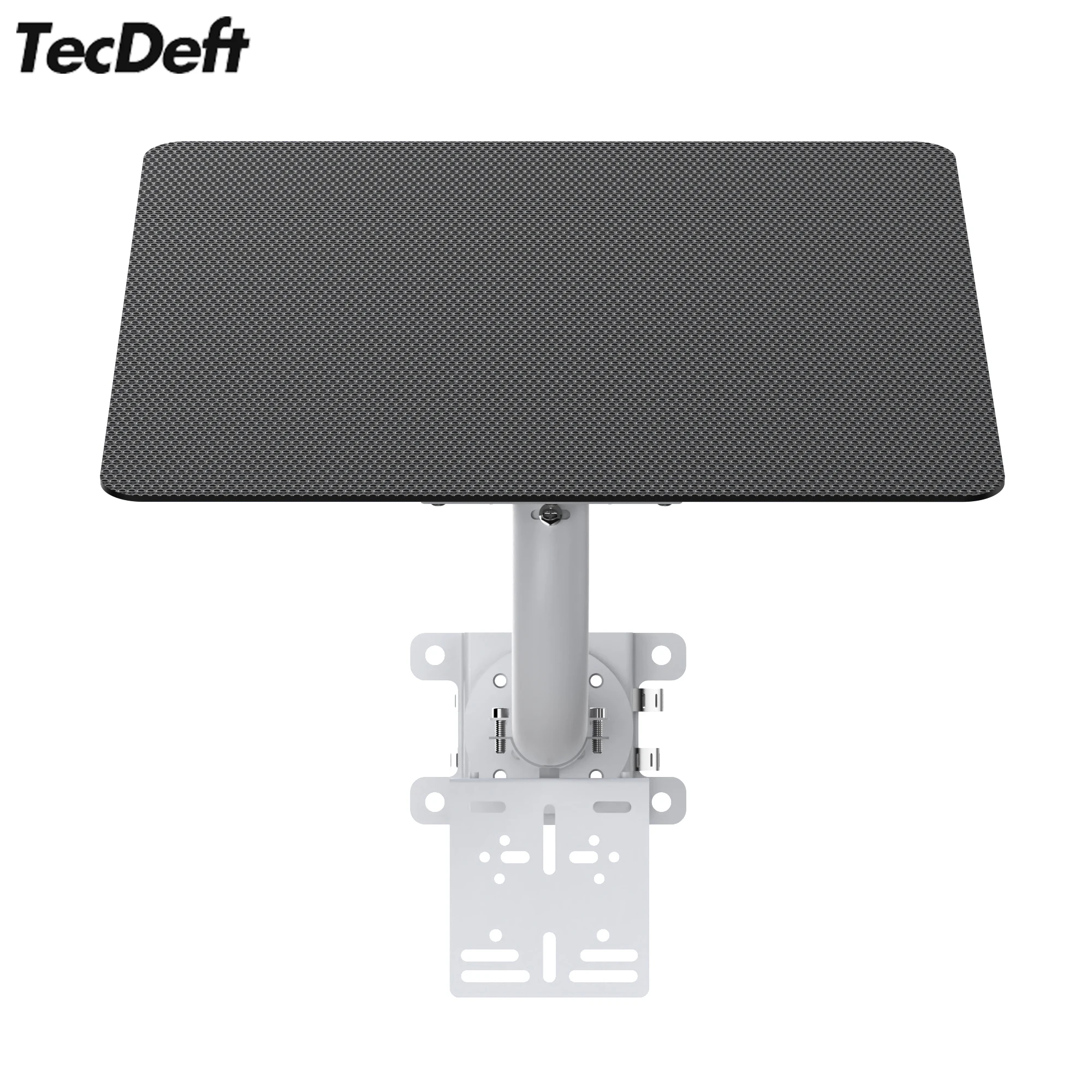 TecDeft  small solar panel 20w 30w 40w mono Panel built in battery with 5v/12v DC output solar kits for camera face recognition