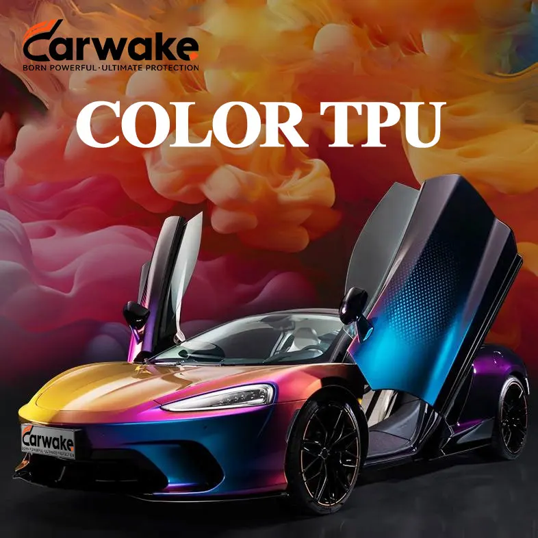 Carbon Fiber Automotive Car Wrapping Vinyl High Quality Self Healing Matte Color TPU PPF Paint Protection Film Car Vinyl Wrap