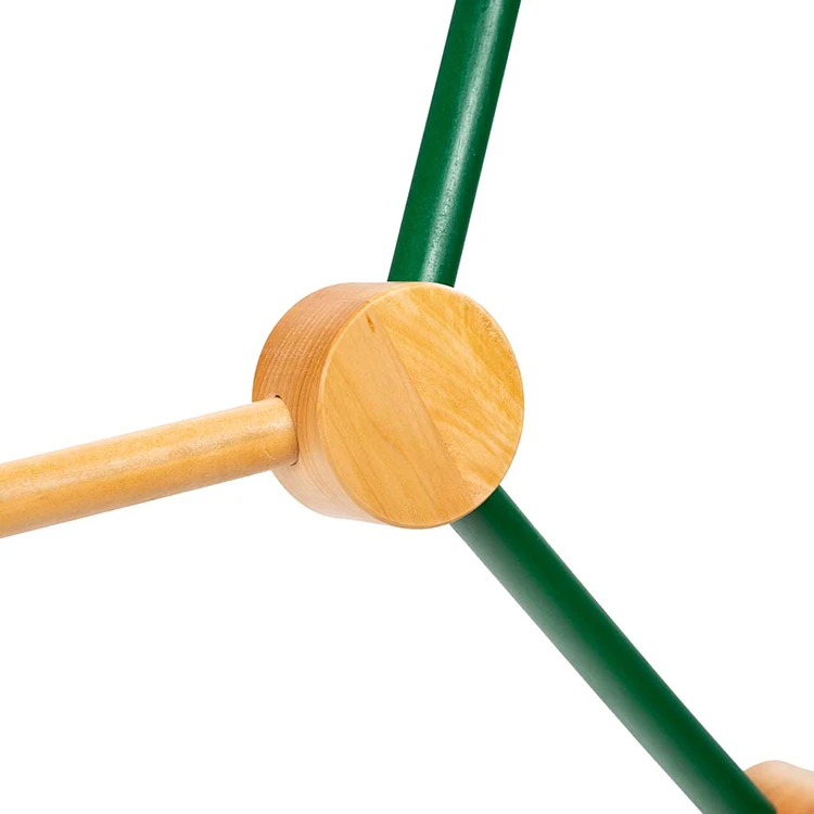 Building Blocks Fort Building Kits Wooden Indoor Climbing Dome with best quality