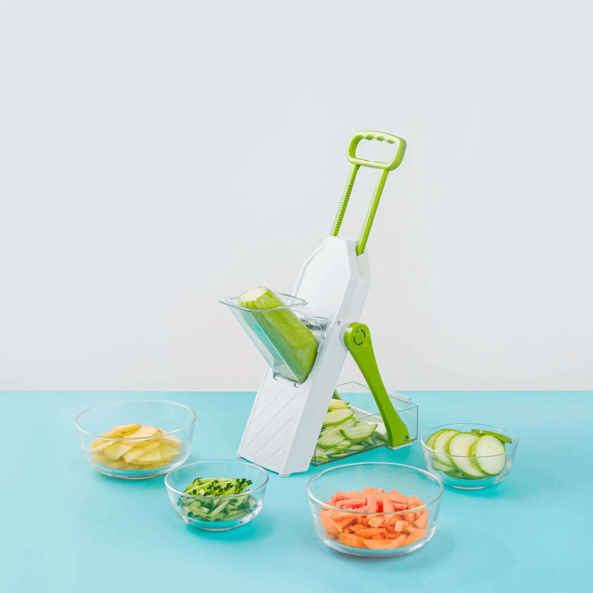 Household kitchen Multifunctional Vegetable Cutter With Adjustable Manual Slicer Vegetable Cutting Machine