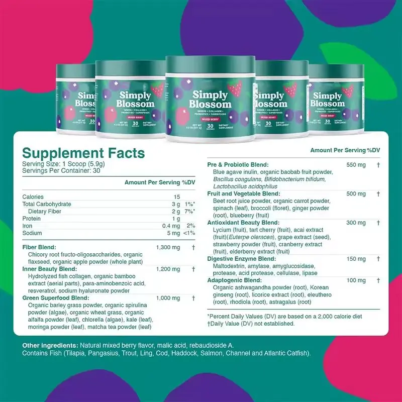 Wholesaler OEM Dietary Supplement Organic Green Superfoods Blend Private Label Super Greens Vegetable Powder green Juice