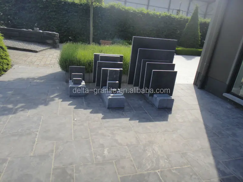 Marble pavers Bluestone (blue limestone) dark blue natural building tile