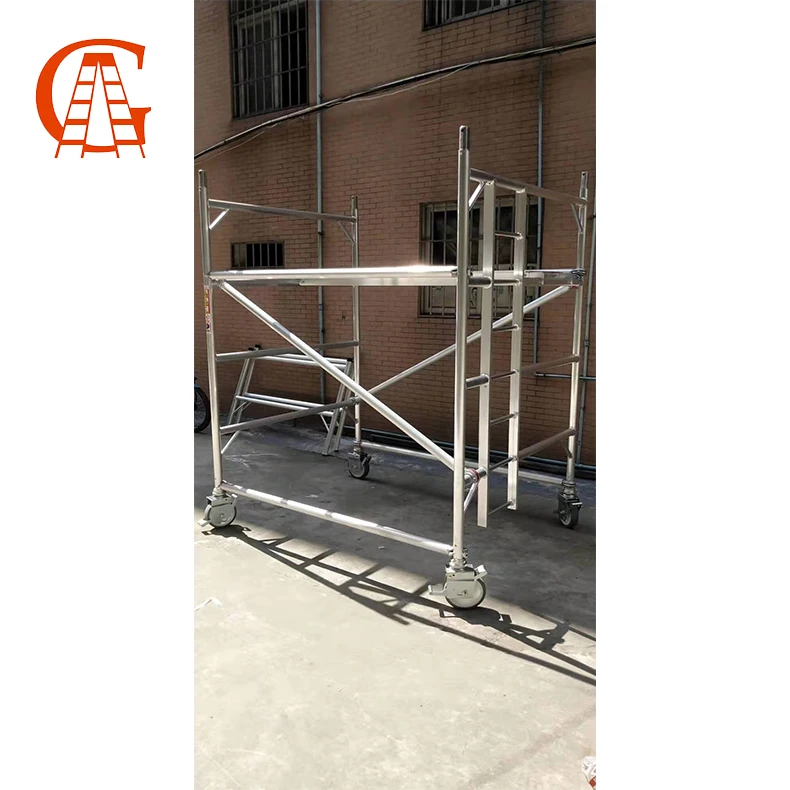 portable steel aluminum scaffolding tower aluminum ringlock scaffolding for sound and light