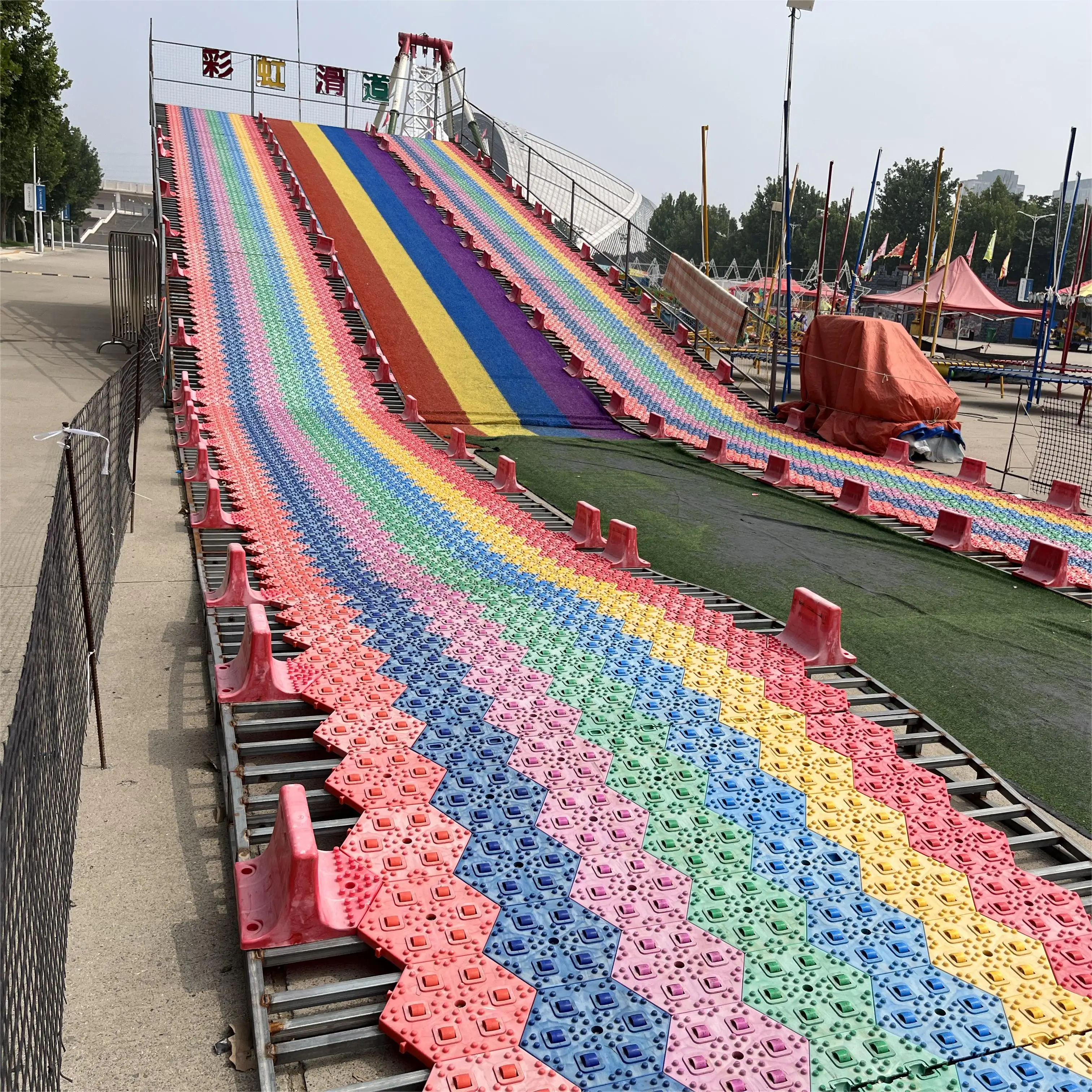 outdoors kids amusement park ride  cheap patio swings  seesaw play ground kids slides and swing play
