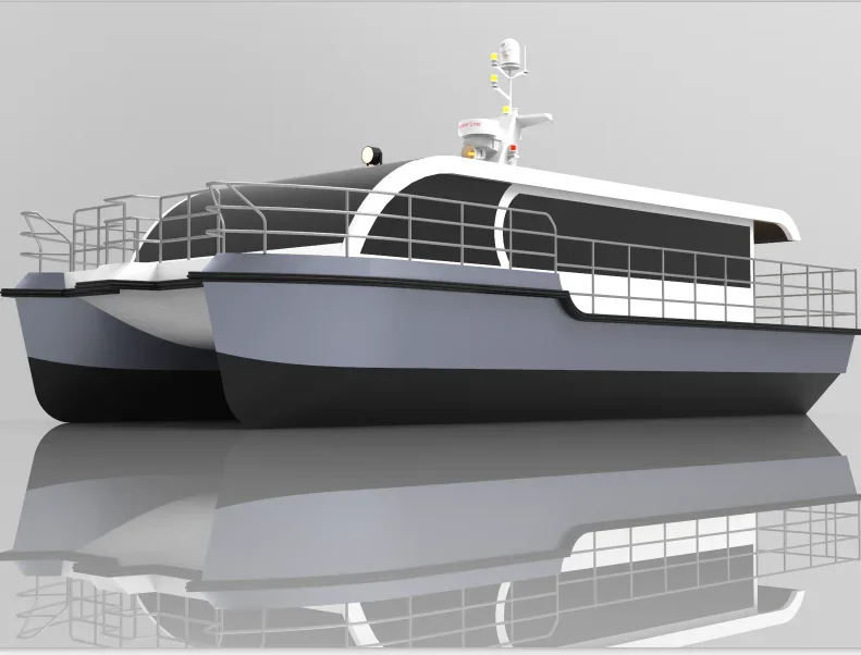 16m 53ft 60 passengers aluminum catamaran  ferry  boat passenger boat for sale