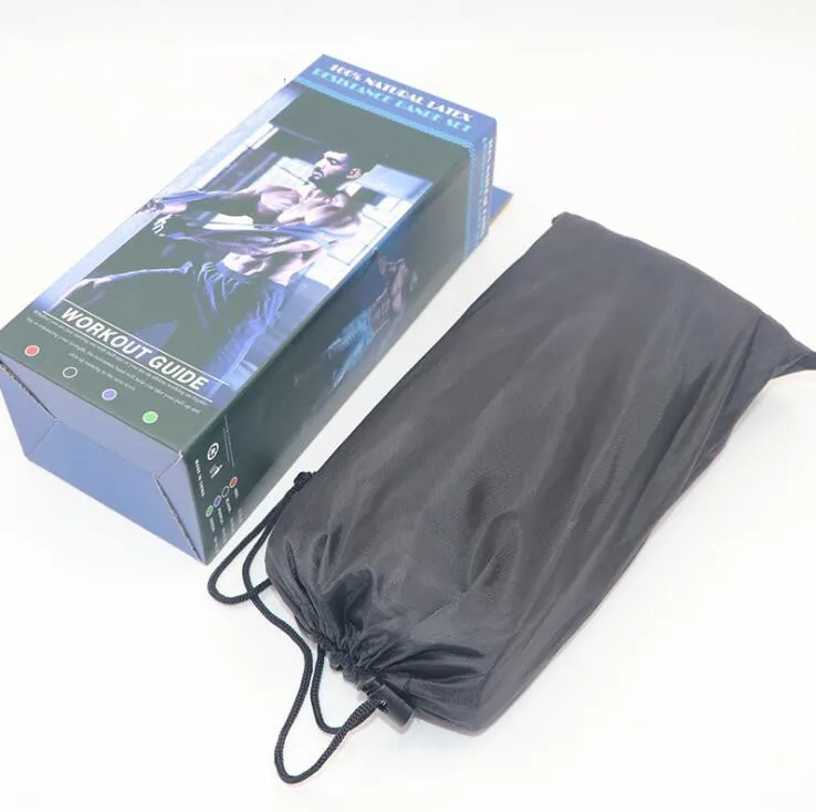 Лидер продаж на Amazon, набор из 4 тренировок с использованием погружных лент для силовых упражнений