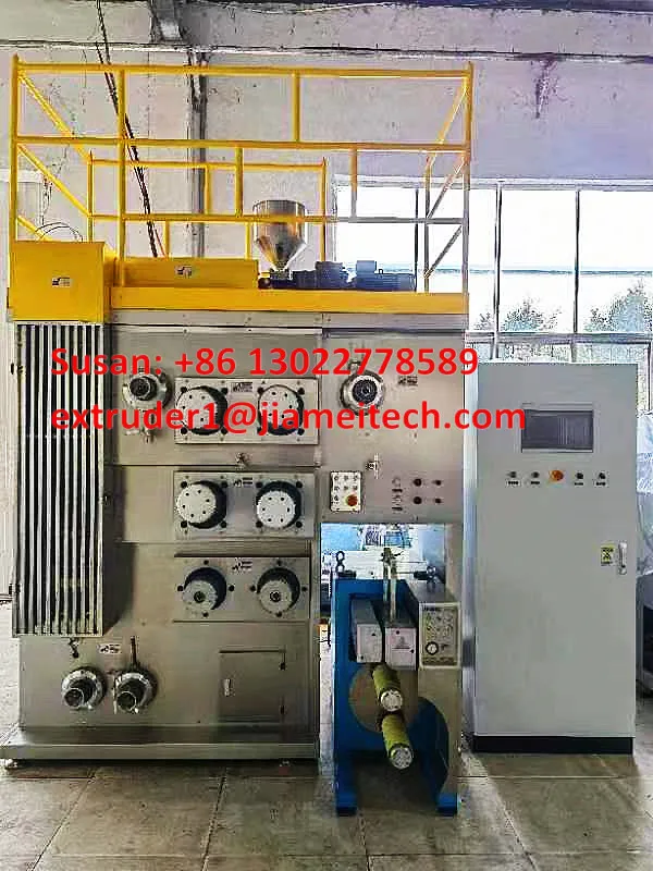 medical pga polylactic acid surgical sutures yarn thread spinning machine