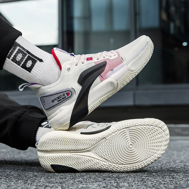 Professional shock absorption Sports Style Sneakers custom logo Running Basketball Shoes