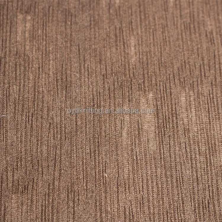 100% Polyester Warp Knitting New Fashion Design Burnout Velvet Fabric Bonding Fabric