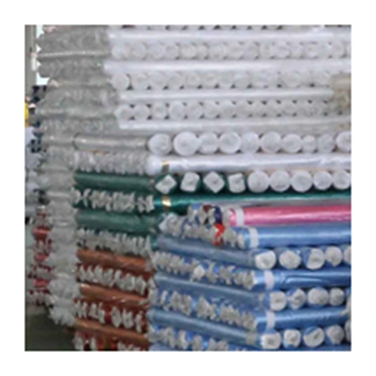 Textile material roll microfiber polyester fabric plain white bedsheet fabric with dye color