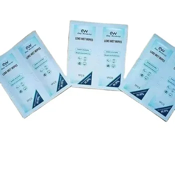 Spunlace Wet Wipes Oem  for Lens Screen  Cleaning Glasses Wipe