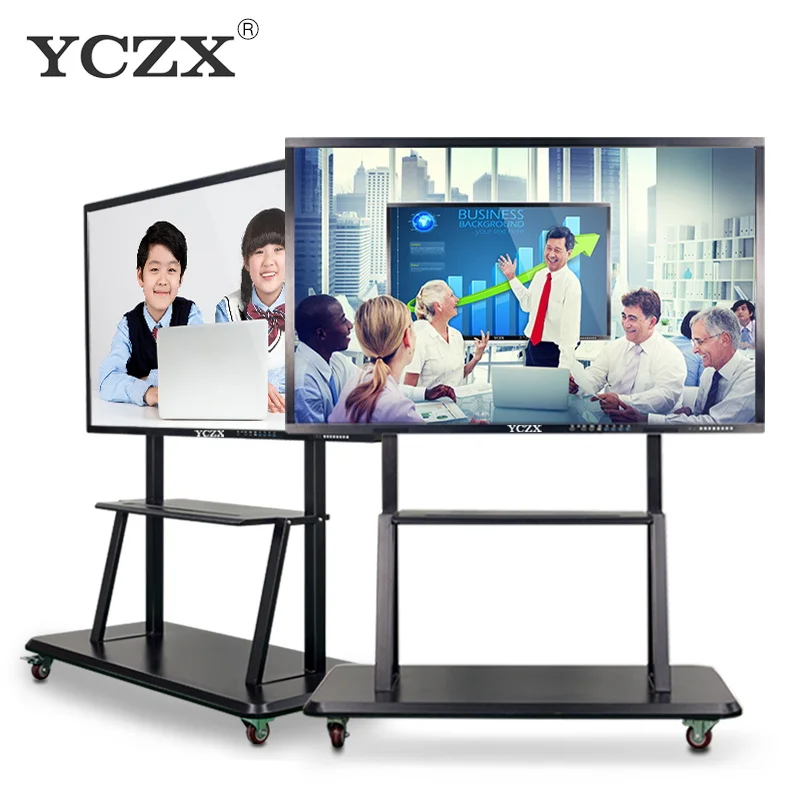 75 Inch Led Panel Classroom Electronic Smart Board Interactive Smart Screen Interactive Whiteboard