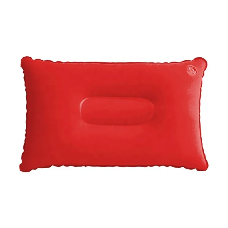 Quees factory directly inflatable sleeping pillow travel body air pillow