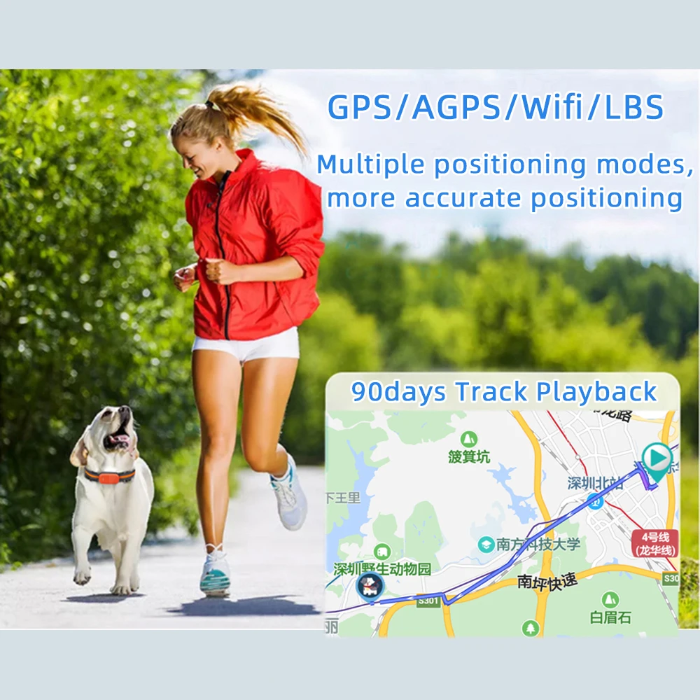 GPS-локатор ошейника для домашних животных