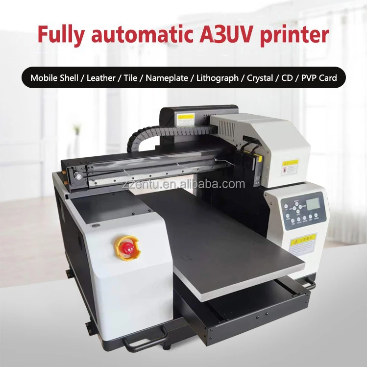 2024 Multi-function A1 A2 A3 Uv Printer Machine Automatic Uv Led Flatbed Printer Uv Dtf Printer 3d Embossed Printing Machine