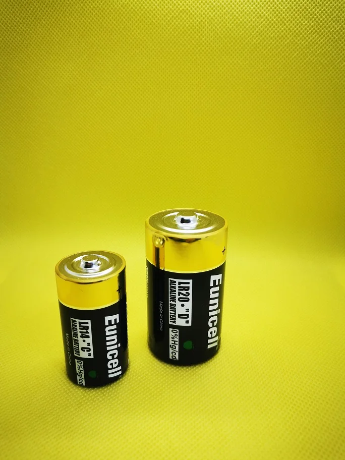  Первичная сухая батарея lr20 LR20 D size AM1 1 5 V Щелочная с диоксидом