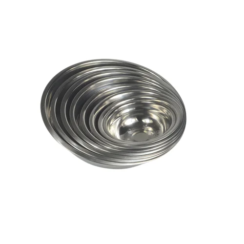Wholesale price various size soup rice fruit basinb stainless steel bowls for African Market
