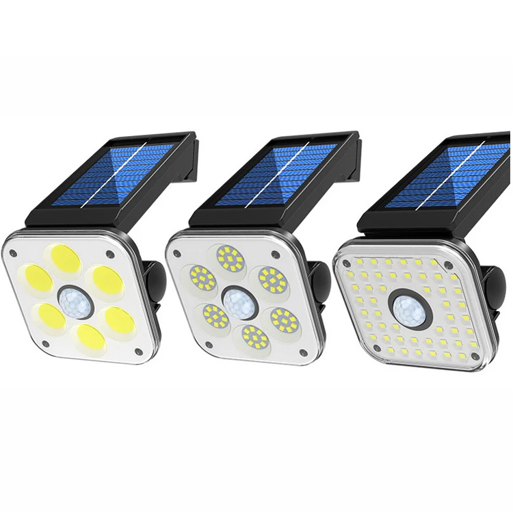 Outdoor LED Solar Light 48LED 54LED 54COB Solar Lamp Waterproof PIR Motion Sensor Solar Wall lignt Solar light