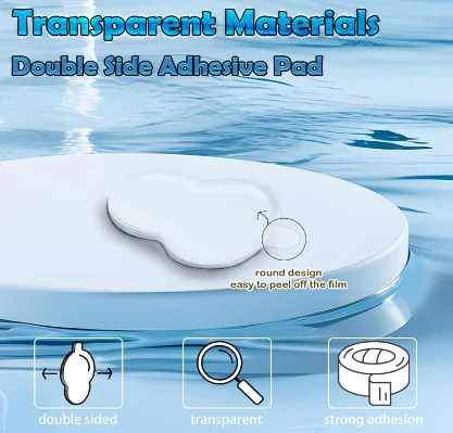 Customized Sizes Tack No Trace Clear Removable Double Sided Sticky for Fixed Sonny Baby on Phone Computer and Mirror