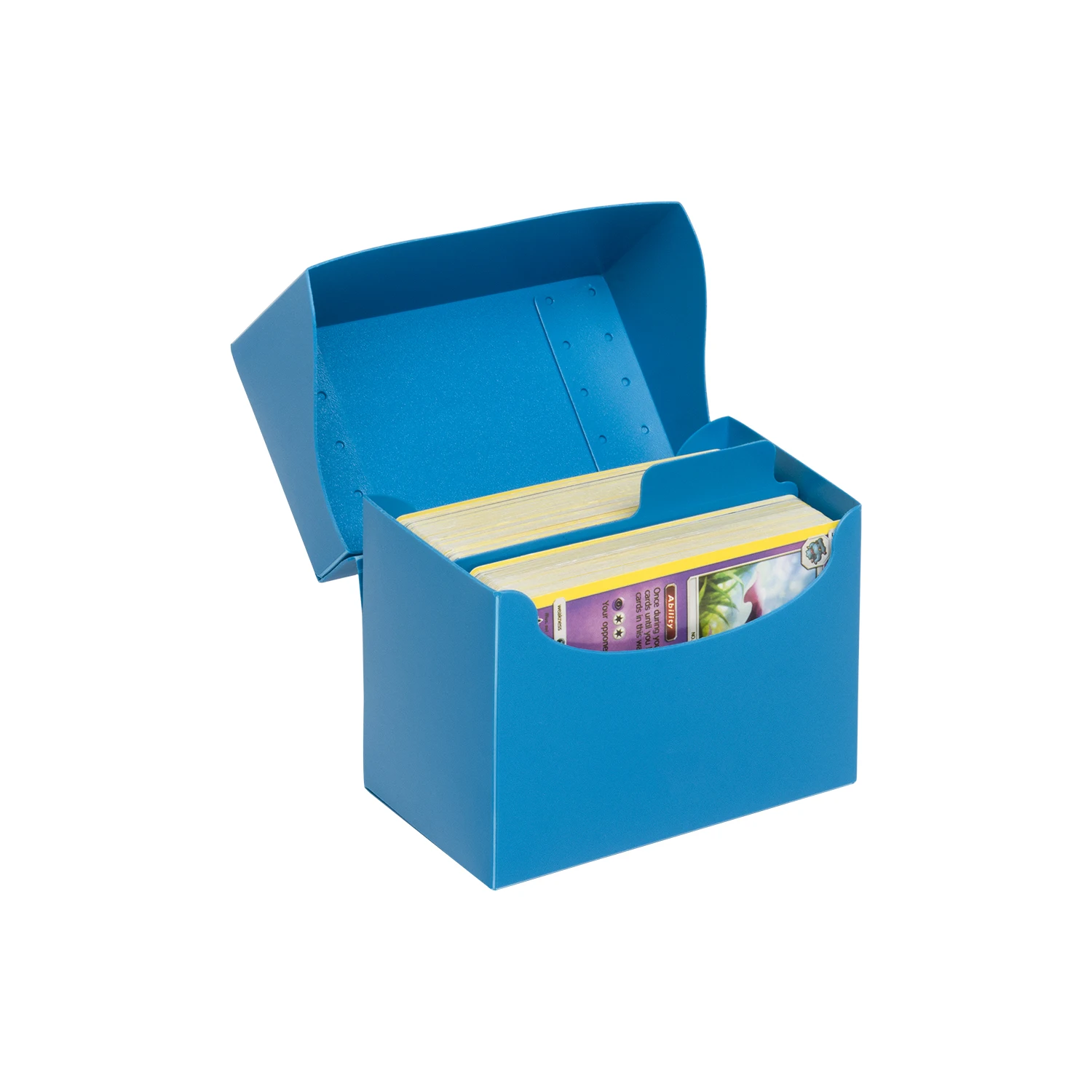 PP 60/80/100+ Deck Box TCG Plastic Trading Card Storage Box Playing Card Case Holder
